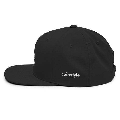 Safemoon Whiteout Snapback Hat | CoinStyle