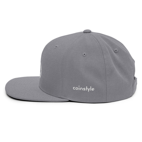 Safemoon Whiteout Snapback Hat | CoinStyle