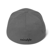 Bitcoin B Structured Twill Cap