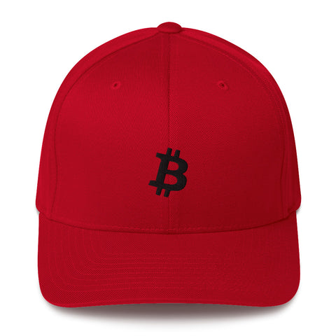 Bitcoin B Structured Twill Cap