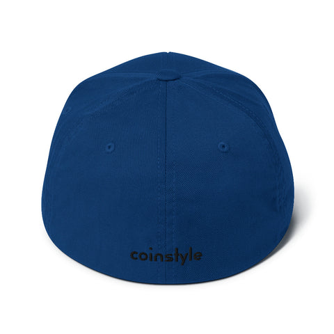 Bitcoin B Structured Twill Cap