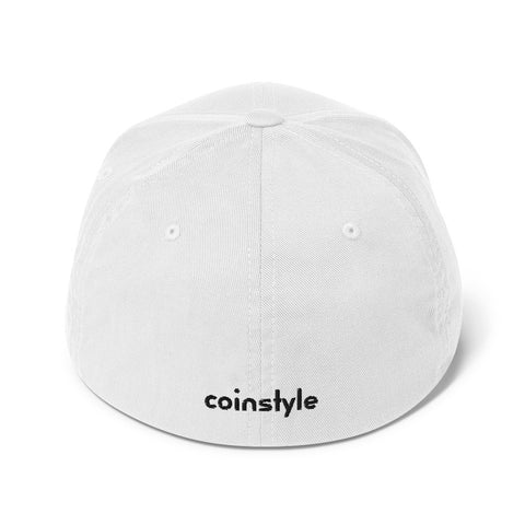 Bitcoin B Structured Twill Cap