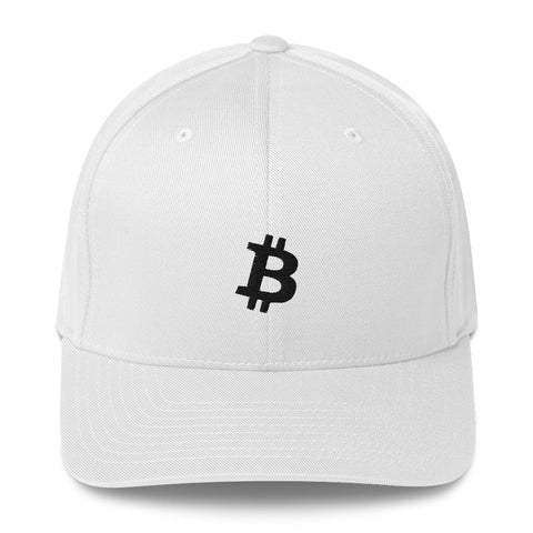 Bitcoin B Structured Twill Cap