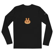 Pancakeswap Long Sleeve Fitted Crew | CoinStyle
