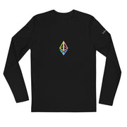 Ethereum Long Sleeve Fitted Crew | CoinStyle