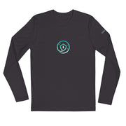 Safemoon Logo Long Sleeve Fitted Crew | CoinStyle