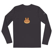 Pancakeswap Long Sleeve Fitted Crew | CoinStyle