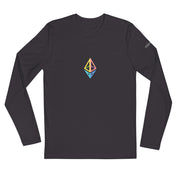 Ethereum Long Sleeve Fitted Crew | CoinStyle