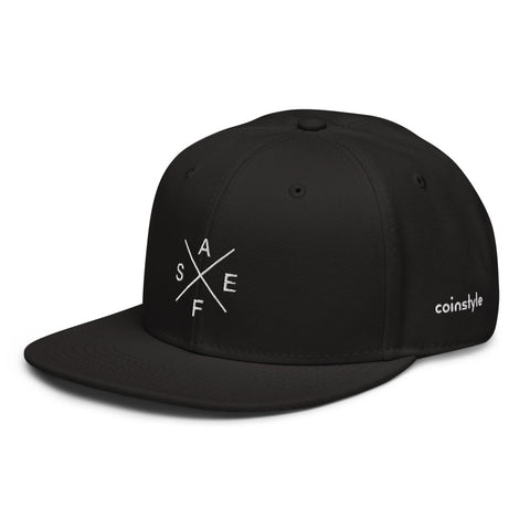 SAFE Crosshairs Snapback Hat | CoinStyle