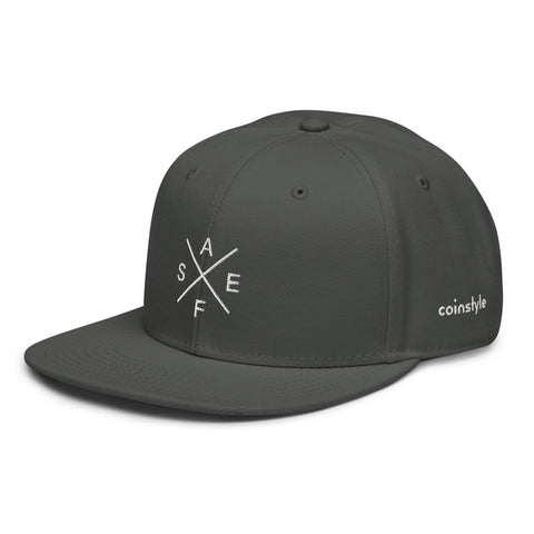 SAFE Crosshairs Snapback Hat | CoinStyle