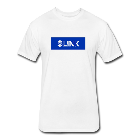 Chainlink Ticker Tocker - white