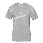 Polkadot She Got Curves - heather gray
