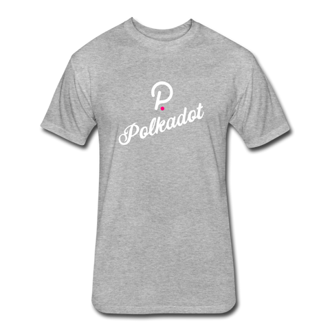 Polkadot She Got Curves - heather gray