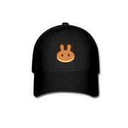 Pancakeswap Fitted Hat - black