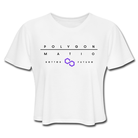 Polygon Better Future - white