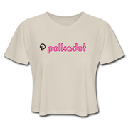 Polkadot Outline Women's Cropped - dust