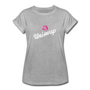Uniswap Swerve Women's Relaxed Fit - heather gray