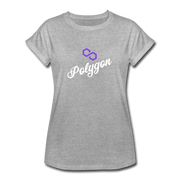 Polygon Swerve Women's Relaxed Fit - heather gray