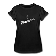 Ethereum Swerve Women's Relaxed Fit - black