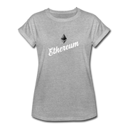 Ethereum Swerve Women's Relaxed Fit - heather gray
