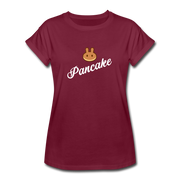 Pancakeswap Swerve Women's Relaxed Fit - burgundy