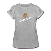 Pancakeswap Swerve Women's Relaxed Fit - heather gray