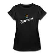 Ethereum Swerve Women's Relaxed Fit - black