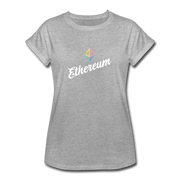 Ethereum Swerve Women's Relaxed Fit - heather gray