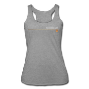 Pankcakeswap Women’s Tri-Blend Racerback Tank - heather gray