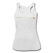Pankcakeswap Women’s Tri-Blend Racerback Tank - heather white
