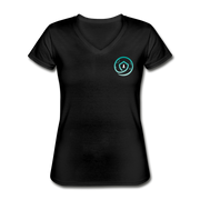Safemoon Women's V-Neck - black