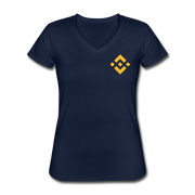 Binance Women's V-Neck - navy