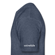 Ethereum Diamond Hands T Shirt - heather navy