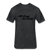 All Pump No Dump T Shirt - heather black