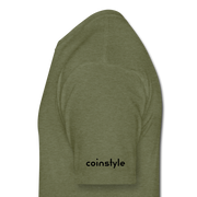 All Pump No Dump T Shirt - heather military green