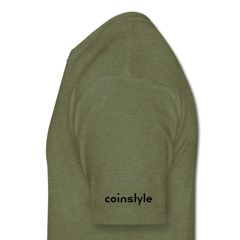 All Pump No Dump T Shirt - heather military green