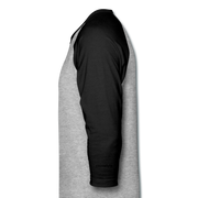 BYOB Unisex Raglan - heather gray/black