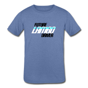 Future Lambo Driver Kids' Tri-Blend T-Shirt - heather Blue