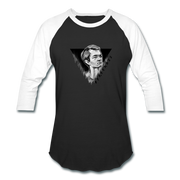 Free Ross Unisex Raglan - black/white