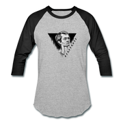Free Ross Unisex Raglan - heather gray/black