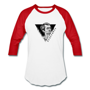Free Ross Unisex Raglan - white/red