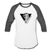 Free Ross Unisex Raglan - white/charcoal