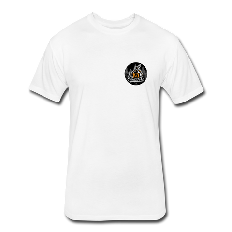 Blockchain Crusader Small Logo Tee - white