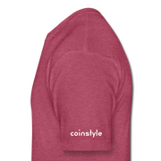 Got Helium? T Shirt Men's - heather burgundy
