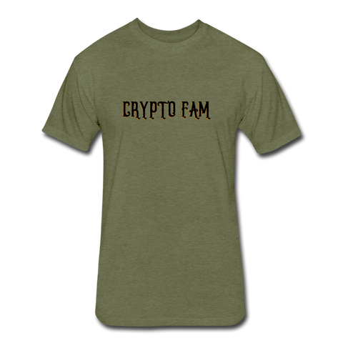 Crypto Fam T-Shirt - heather military green