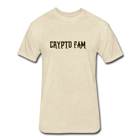 Crypto Fam T-Shirt - heather cream