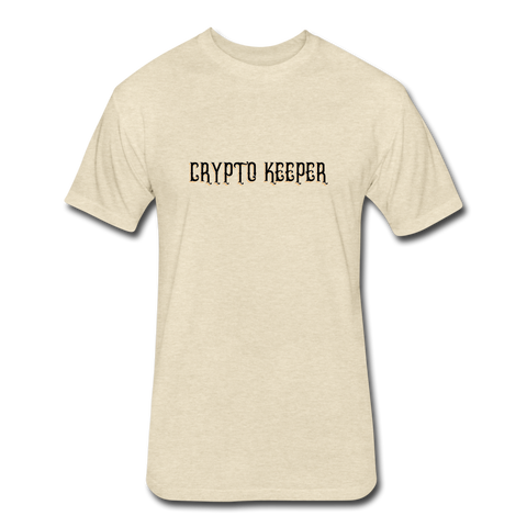 Crypto Keeper T-Shirt - heather cream
