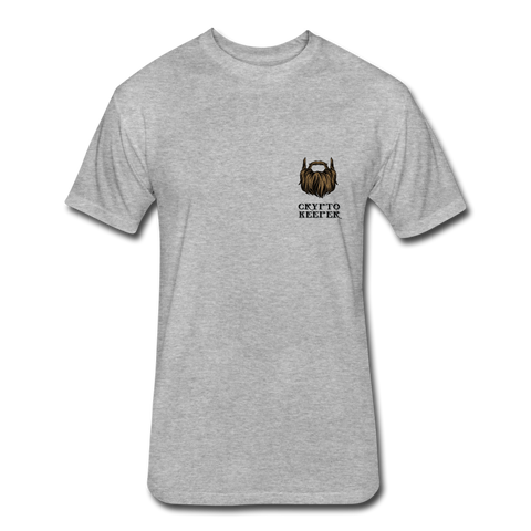 Crypto Keeper Small Logo - heather gray