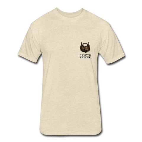 Crypto Keeper Small Logo - heather cream