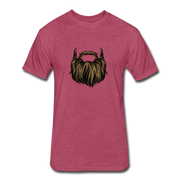 Crypto Keeper Beard T-Shirt - heather burgundy